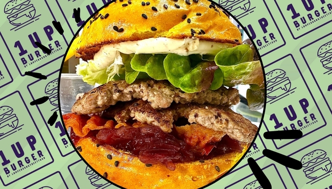 Menu Burger Gourmet con Dessert, per 2 persone (anche Sabato!)